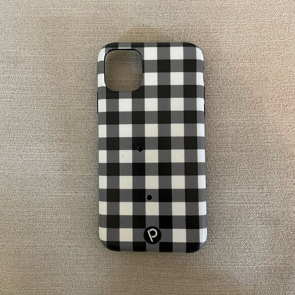 Loopy Other - Loopy IPhone 11/10 Original case Black & White Checkered- NO LOOP